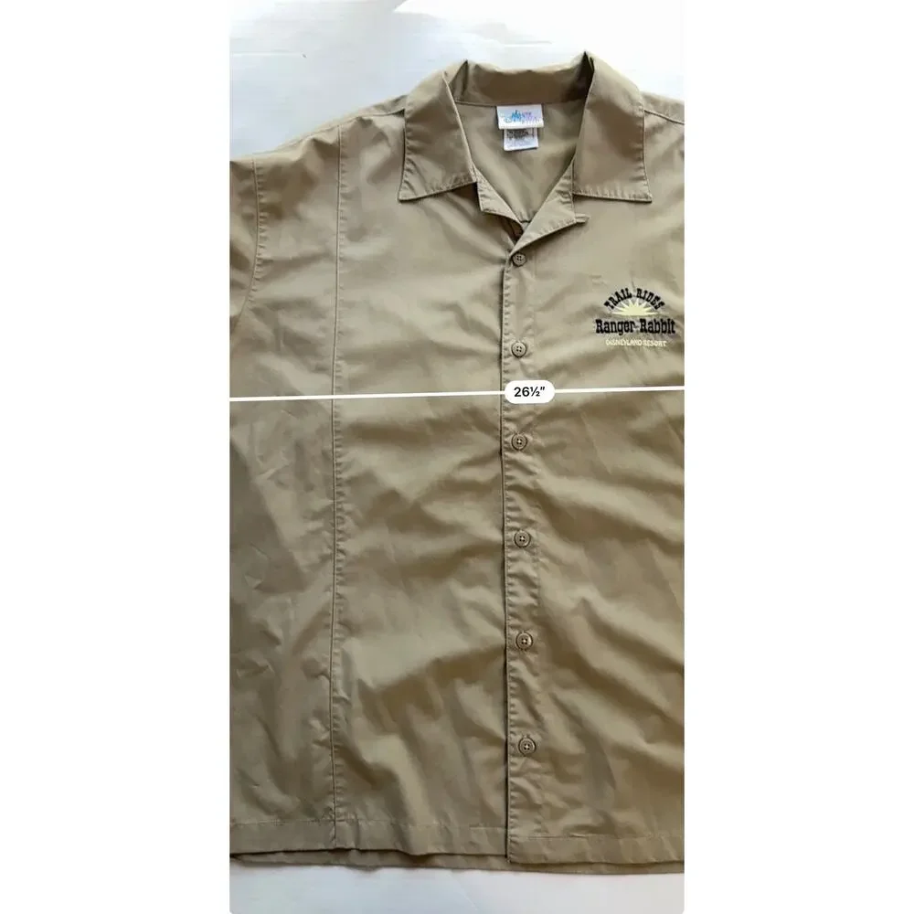 Disneyland Resort Ranger Rabbit Trail Rides Cast Member Shirt Jessica Rabbit XL - Picture 9 of 13